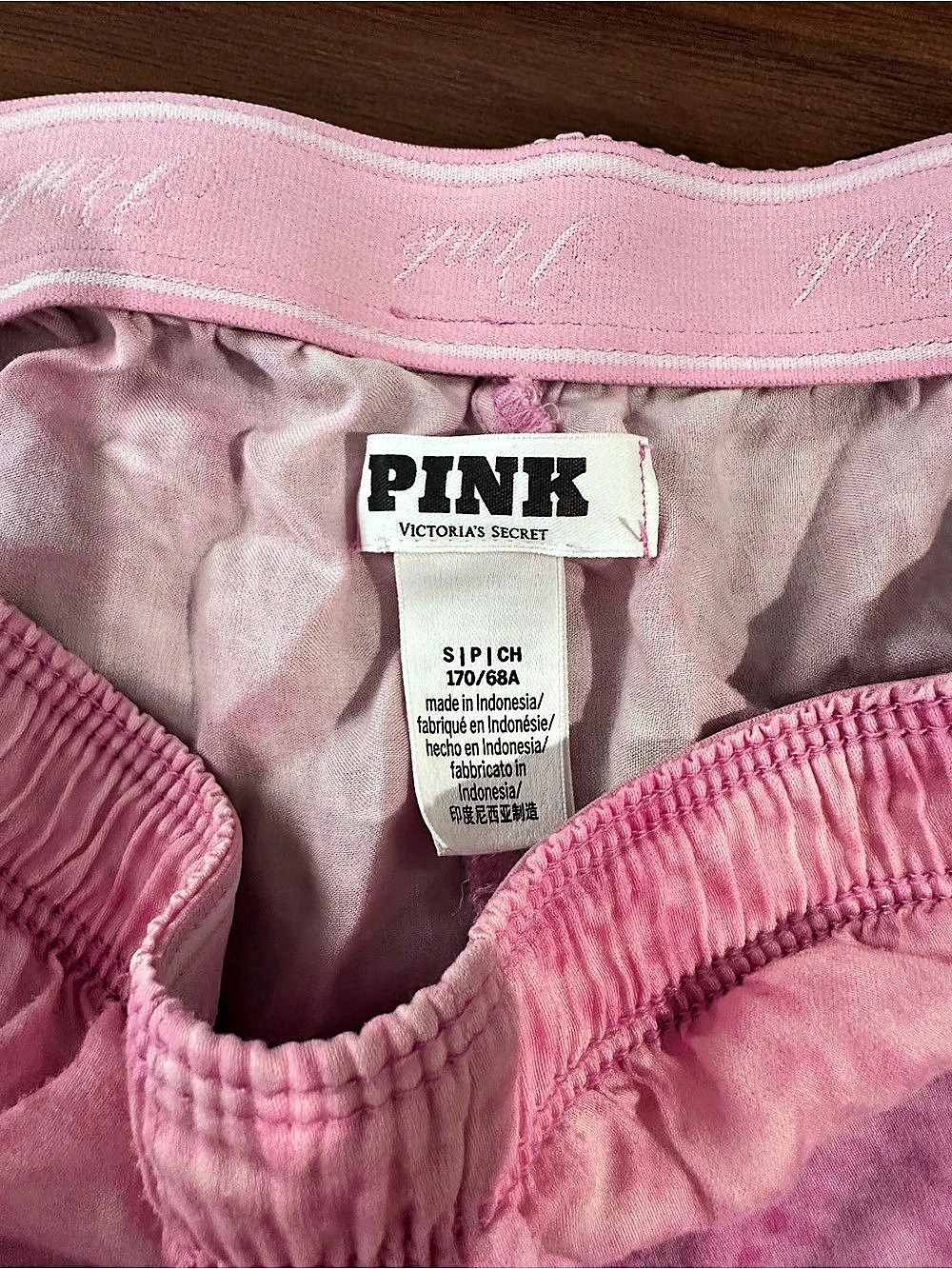 Victoria'Small Secret Pink Animal Print High Waist Shorts Size Small - Picture 3 of 3